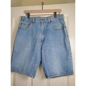 Vintage 90s Route 66 Relaxed Fit Denim Shorts Jorts Baggy Y2K Skater Size 34